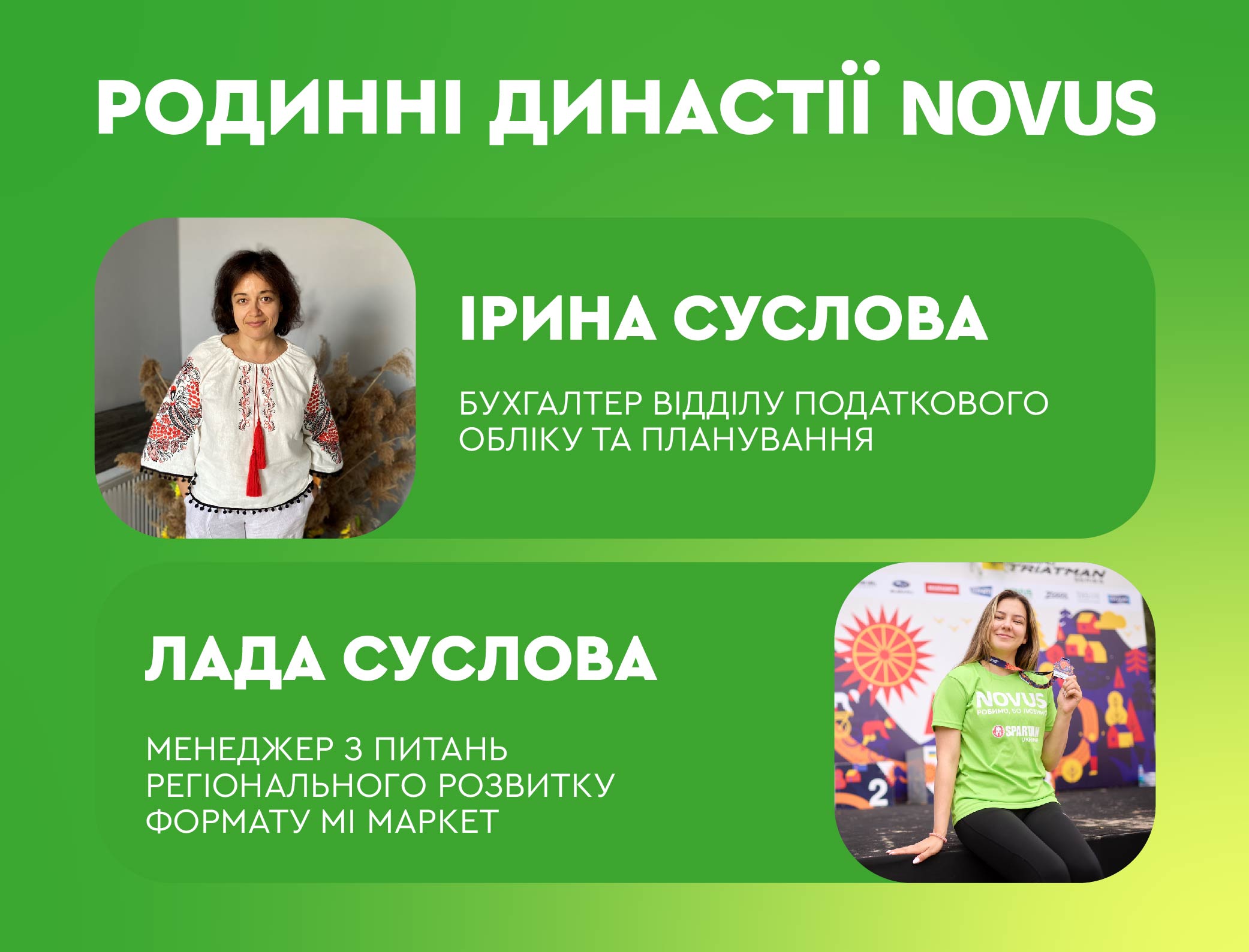 NOVUS. РОДИННІ ДИНАСТІЇ, ЯКІ НАДИХАЮТЬ