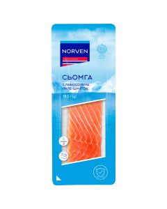 Сьомга ф.шм.с/с на шкурі Norven в/у 180г