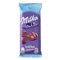 Шоколад мол.пористий Bubbles Milka 80г