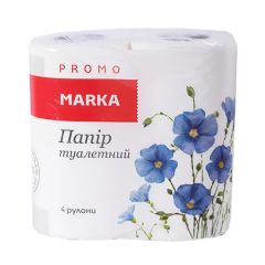 Папір туал.2/ш.Marka Promo 4рул.