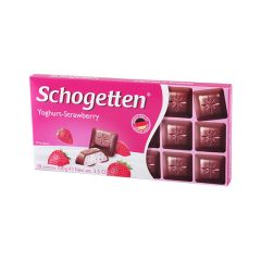 Шоколад м.полуничн.нач.Schogetten 100г