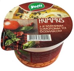 Закуска сер/мор.з нуту Hummus Yofi! 250г