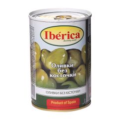 Оливки Iberica без кісточки 420г