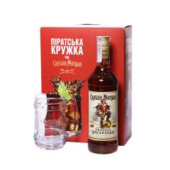 Ром Captain Morgan SG 35% 0,7л+круж.