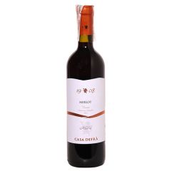 Вино CasaDefra Merlot ч/нсух 12,5%0,75л