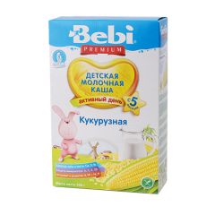 Каша кукур.н/ал.преб.Bebi Premium 200г