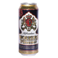 Пиво св. Wolters Pilsner 4,9% 0,5л з/б
