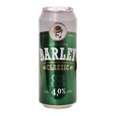 Пиво 4% 0,5л світле фільтр.Barley жб