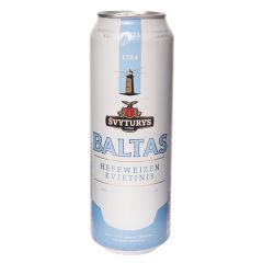 Пиво св. Svyturys Baltas 5% 0,568л з/б