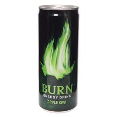 Напій енерг.Burn Яблуко-Ківі 0,25лз/б(2)