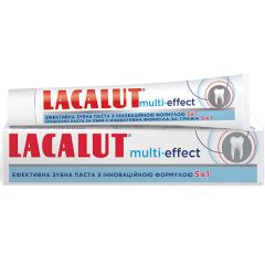 Зубна паста Мульти-ефект Lacalut 75мл