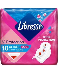 Прокладки г.Libresse Ultra N.Soft d.10шт