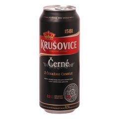 Пиво темне Krusovice 3,8% 0,5л з/б