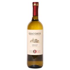 Вино 12,5% 0,75л Giacondi Grillo C.сух.б