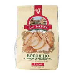 Борошно пшен.тв.сортів La Pasta 1,0кг