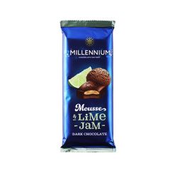 Шоколад ч.мусовий лайм Millennium 135г