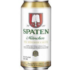 Пиво св.Spaten Munchen Hell 5,2%0,5л з/б