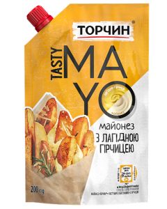 Майонез Tasty Mayo гірчиця Торчин 200г