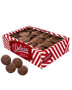 Печиво смайлик кокос Delicia 500г