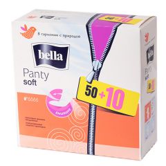 Прокладки щ.Bella Panty Soft 50+10шт