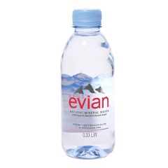 Вода н/газ.Evian 0,33л ПЕТ