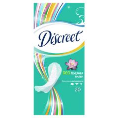 Прокладки щ.Discret Deo Water lilly 20шт