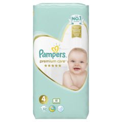 Підгузники Pampers Pr.Car.4Maxi Екон.52ш