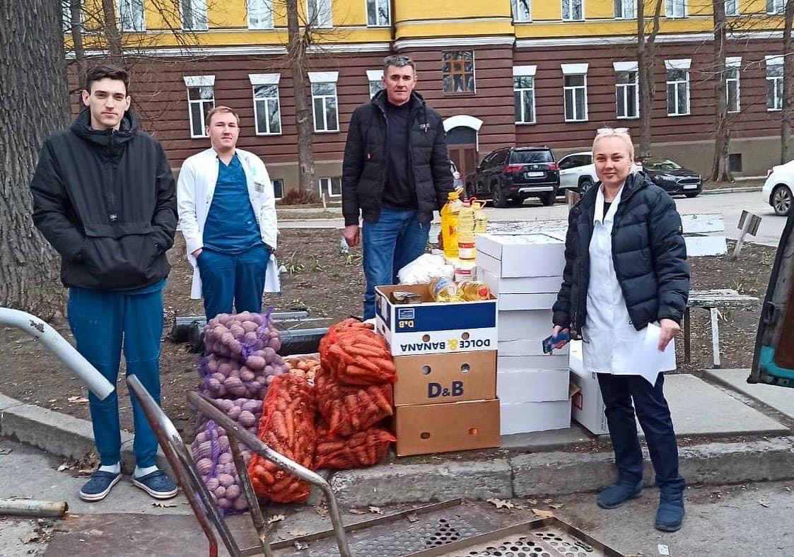 Інститут нейрохірургії ім. А.П. Ромоданова отримав гуманітарну допомогу