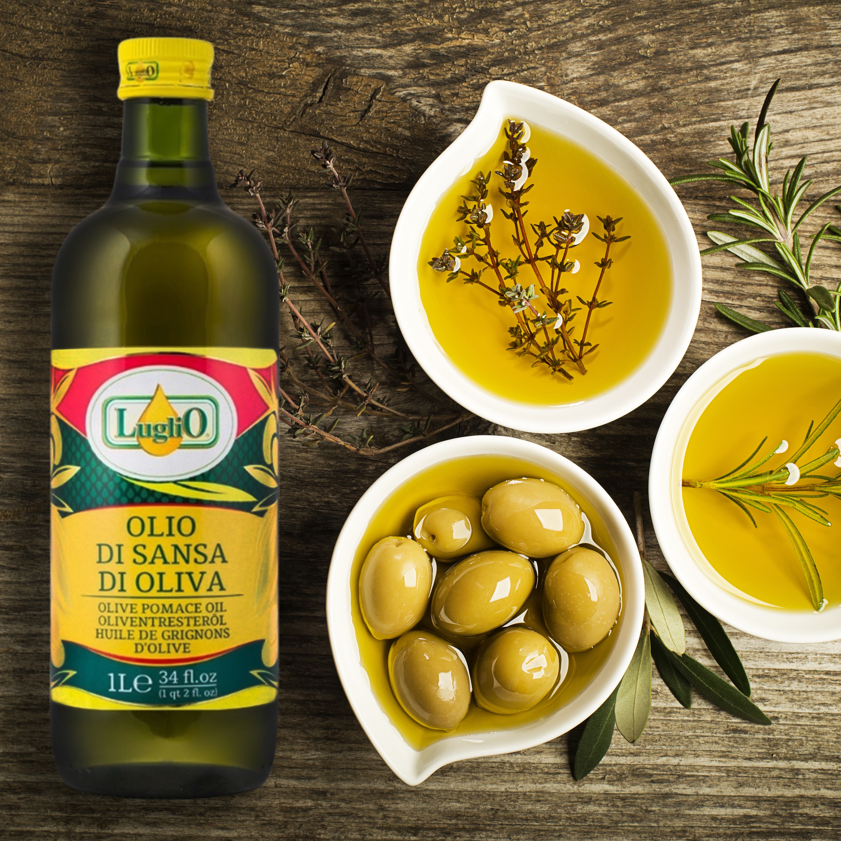 Італійська оливкова олія Luglio Pomace oil 