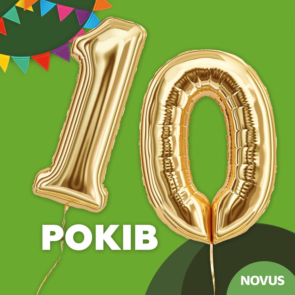 NOVUS святкує свою 10-ту річницю